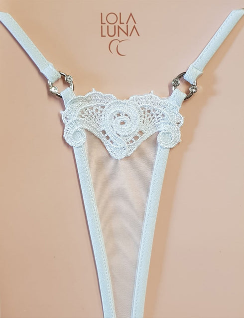 Micro string Flore Micro string - lolaluna.com